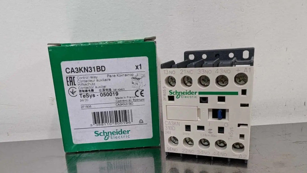 Schneider Electric CA3KN31BD Control Relay 3NO 1NC 24VDC Coil 10A TeSys 050019 6