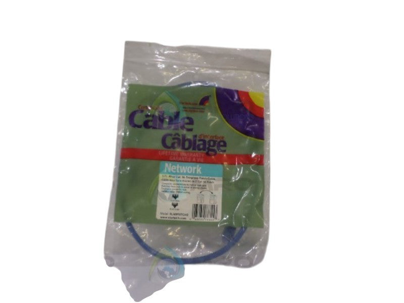 STARTECH RJ45PATCH3 3FT BLUE SNAGLESS PATCH CABLE NSNP