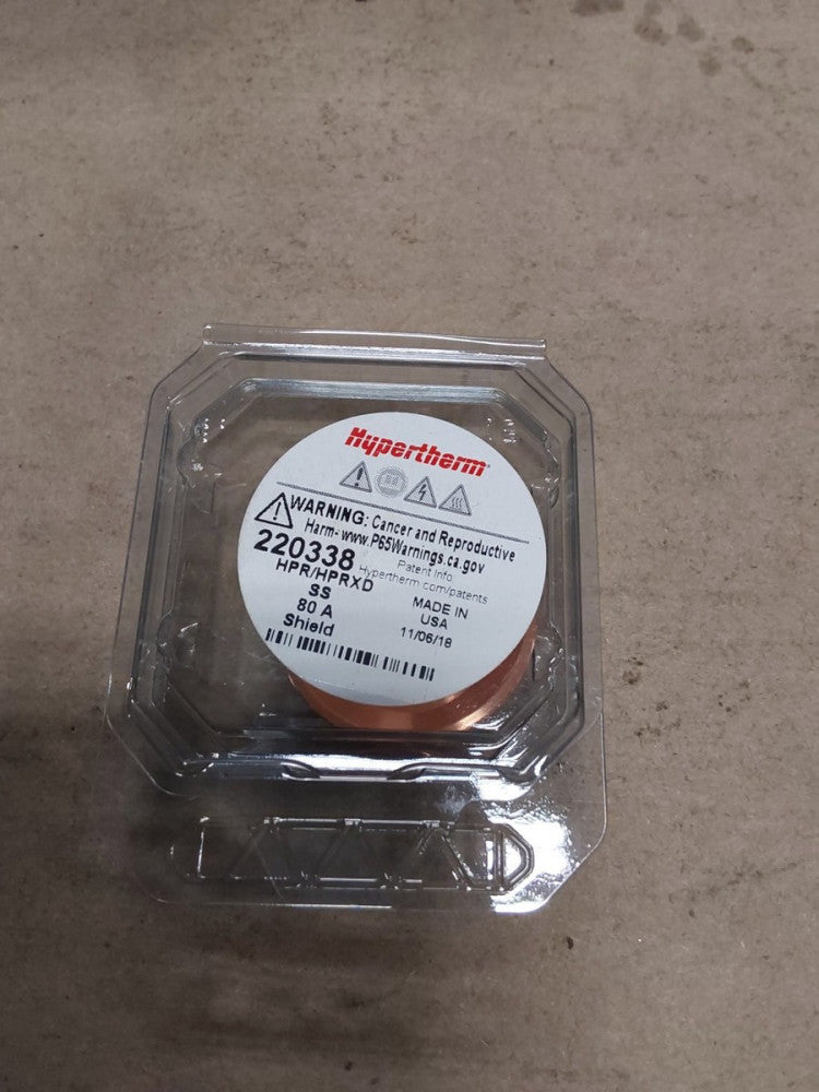 Hypertherm 220338 HPR/HPRXD SS 80 Amp Shield..E2