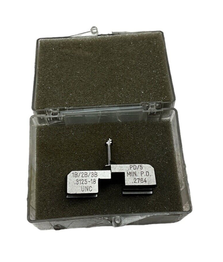 JOHNSON GAGE  .3125-18 UNC  .2764 PD/5  Thread Gage / Comparator Segments