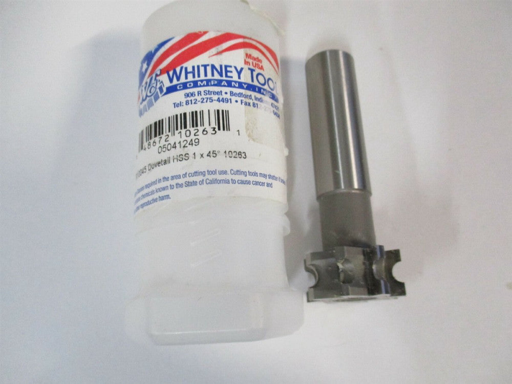 Whitney Tool (10363) 1/4" x 1-1/4" x 9/16" x 3-1/2" OALHSS Concave Radius Cutter