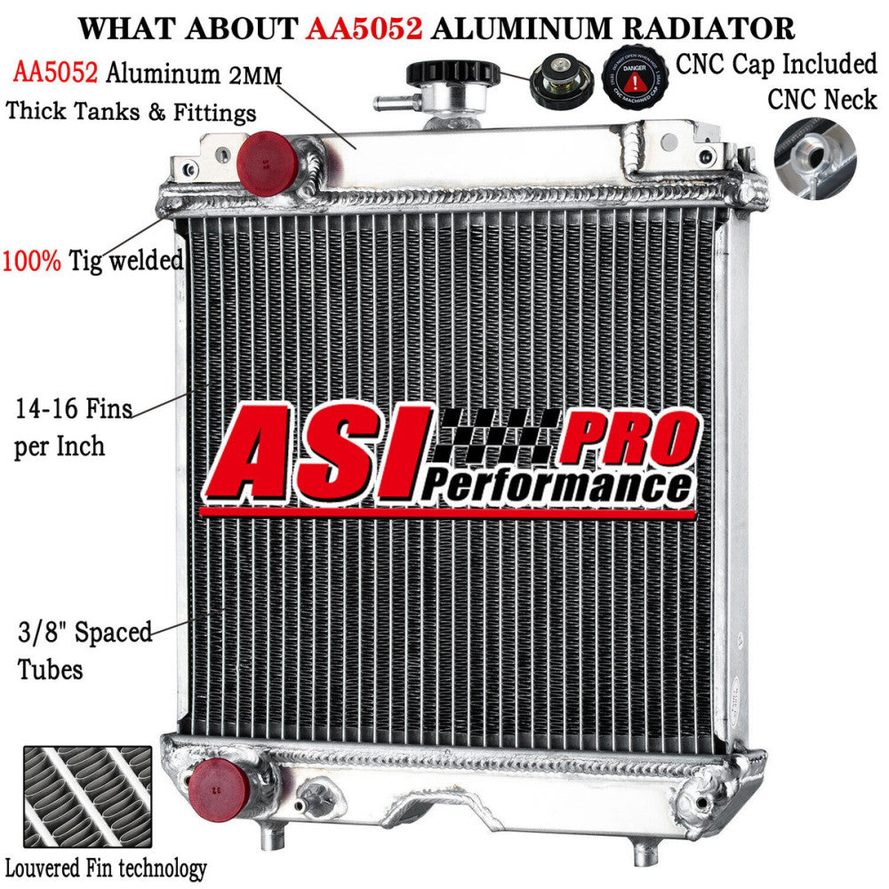 Aluminum Radiator Fit Kubota Model B7300 6C090-58502 ,HOT SALE!