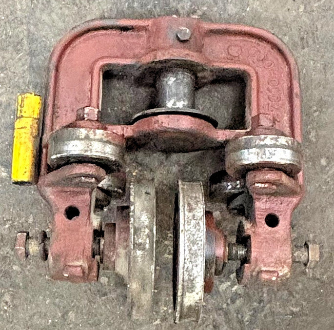 CLEVELAND TRAMRAIL BRIDGE CRANE END TRUCK 5" ROLLER WHEEL HOUSING MOUNT 3-27010