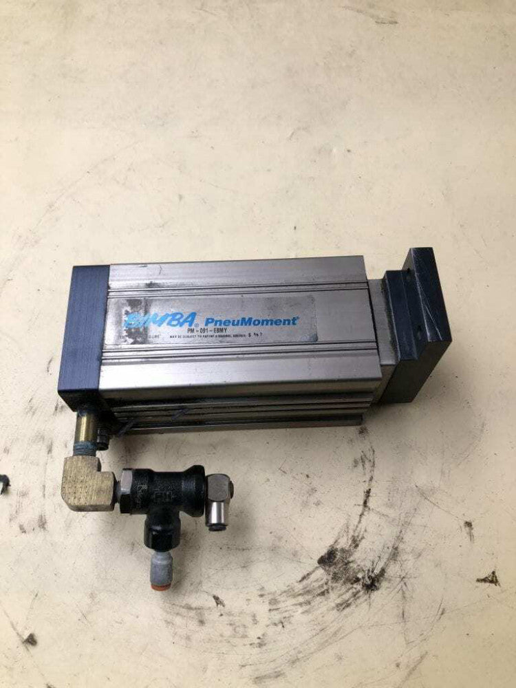 BIMBA PM-091-EBMY Pneumoment Pneumatic Cylinder Actuator 1-1/16” X 1"