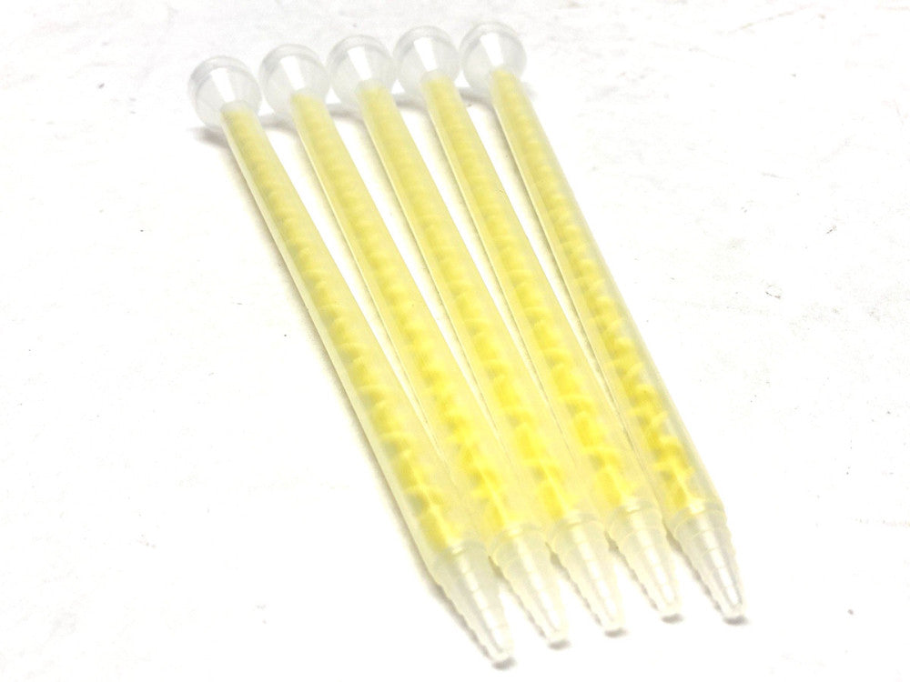 Statamix 160-624HSY Static Mixer Nozzle Epoxy Adhesive Tip Statamixer LOT OF 5