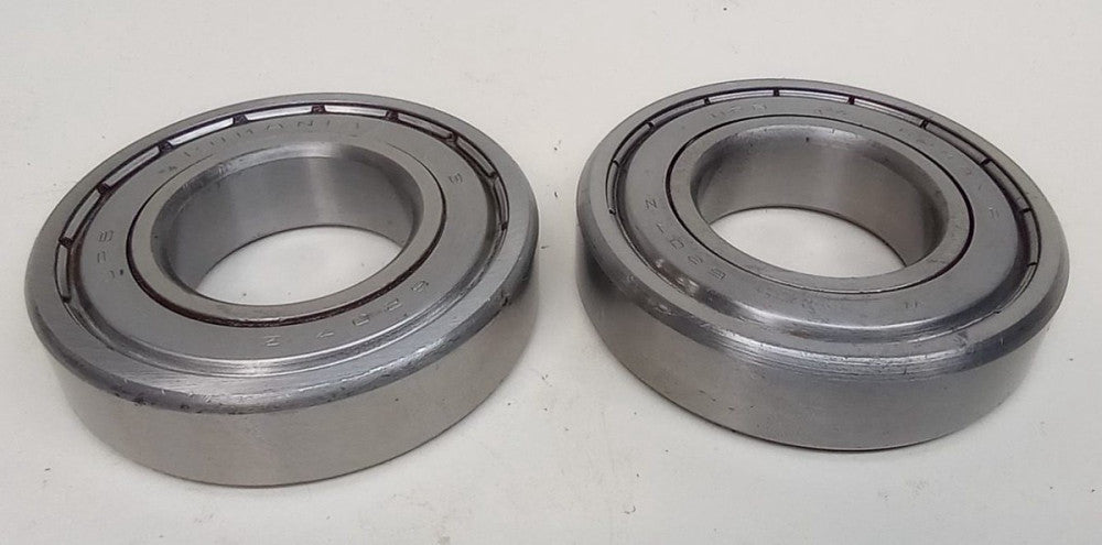 URB 6207 Z Ball Bearing Deep Groove 35X72X17MM Single Shielded (Pack of 2)