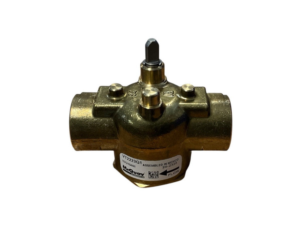 MCQUAY VALVE BODY VT2223Q , 2POS 2W 1/2" NPT BULK, 107210401