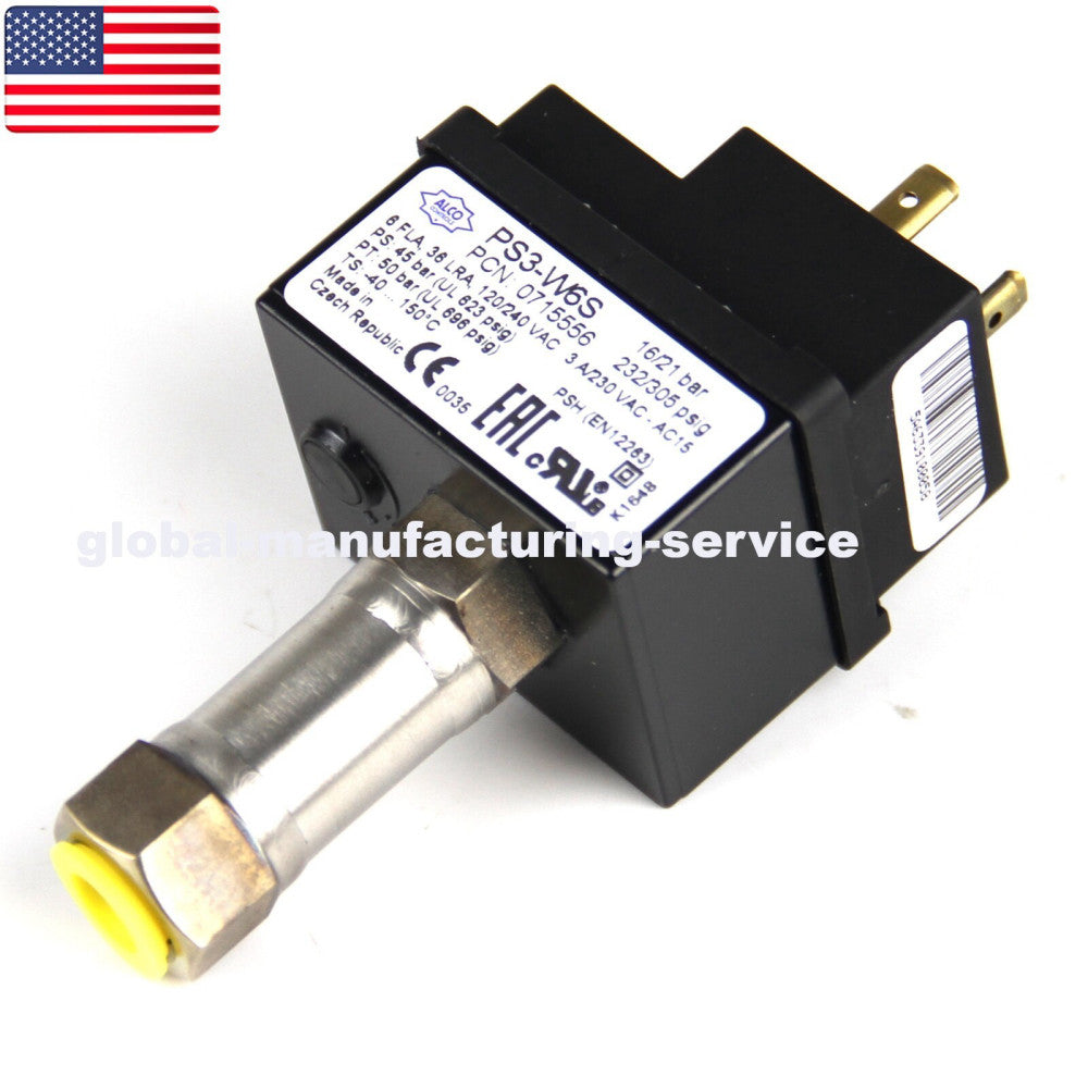 One Brand New EMERSON PS3-W6S 16/21bar Pressure Switch - US Stock