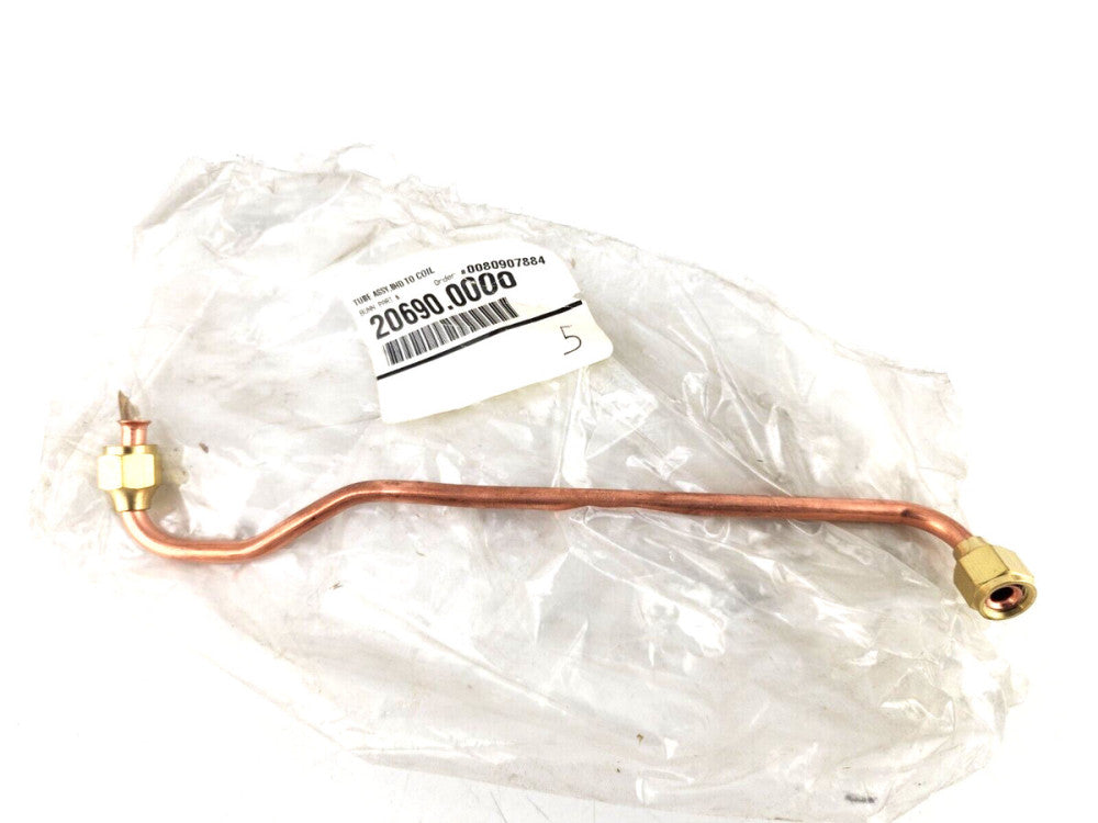 Bunn 20690.0000 Tube Assembly with Fittings Copper Bulkhead to Coil CRT5 CWT