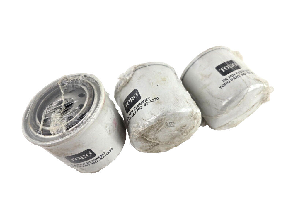 3pcs Genuine OEM TORO 67-4330 OIL FILTER Reelmaster Groundmaster