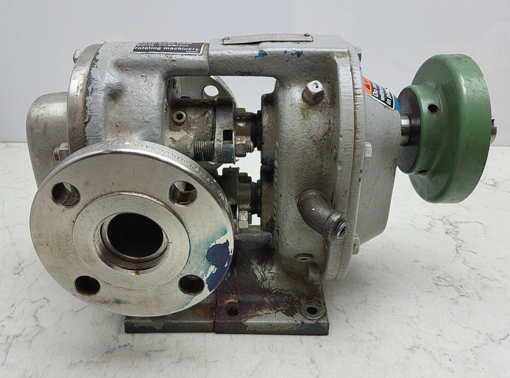 Tuthill 040504100111 25A-SS Positive Displacement Pump Shaft Size 3'' x 1'' Used