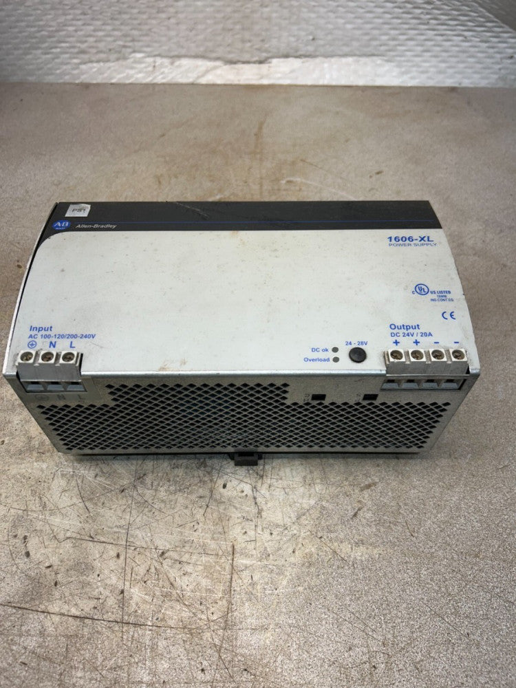 USED ALLEN BRADLEY POWER SUPPLY 1606-XL480EP