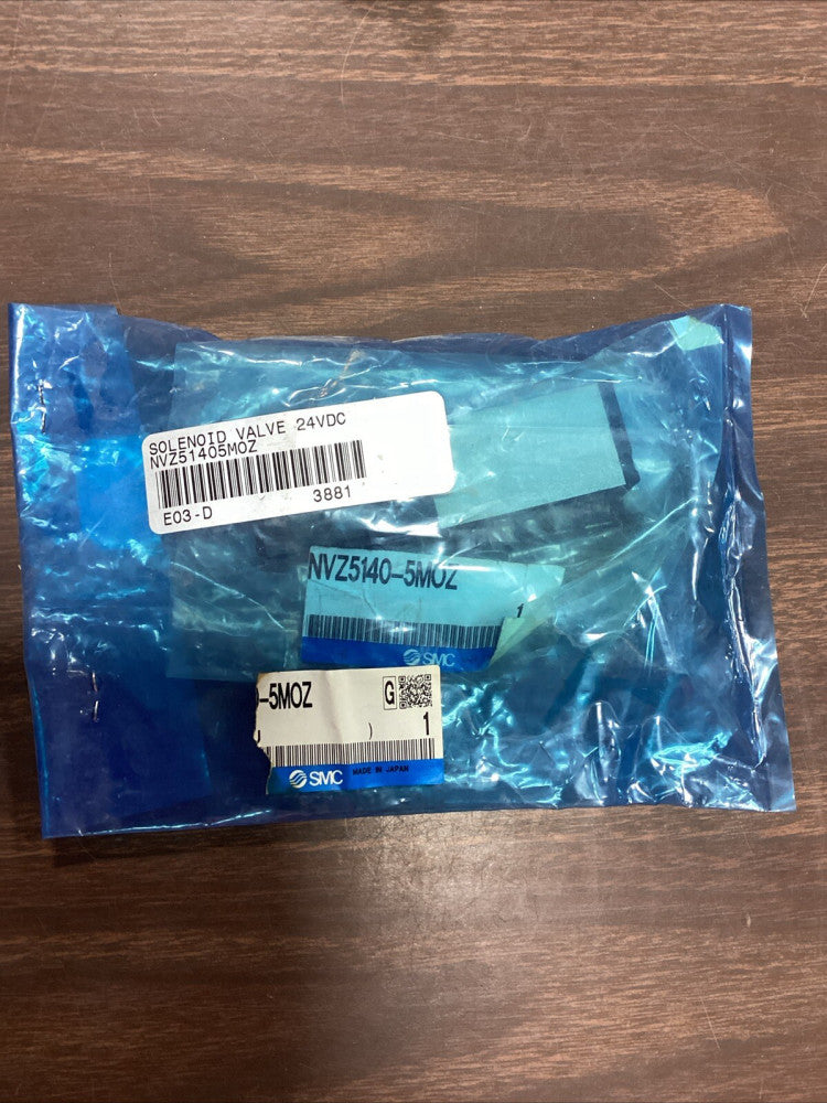 SMC NVZ5140-5MOZ 5 Port Solenoid Valve Body Ported 24VDC