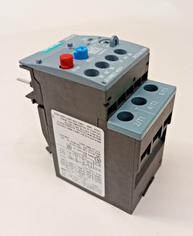 Siemens 3RU2126-1FB0 Used Overload Relay 3.5-.5.0 A Thermal for Motor Protection