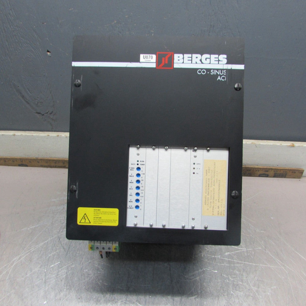 BERGES CO-SINUS  ACI 5.5/A, DRIVE, 5.5kW, 3ph/380-415V/12A, TAKEOUT! MAKE OFFER!