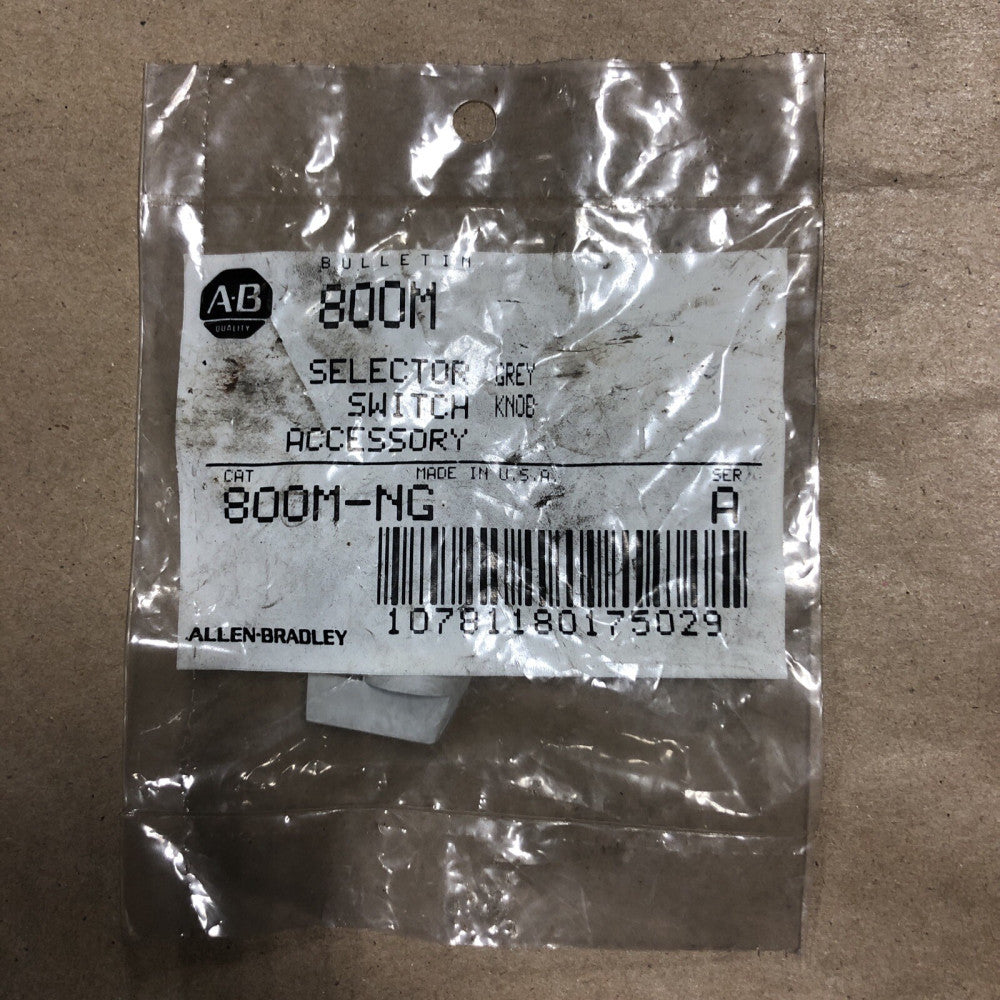 Allen-Bradley 800M-NG Standard Selector Switch Knob Grey Series A *LOT OF 5*