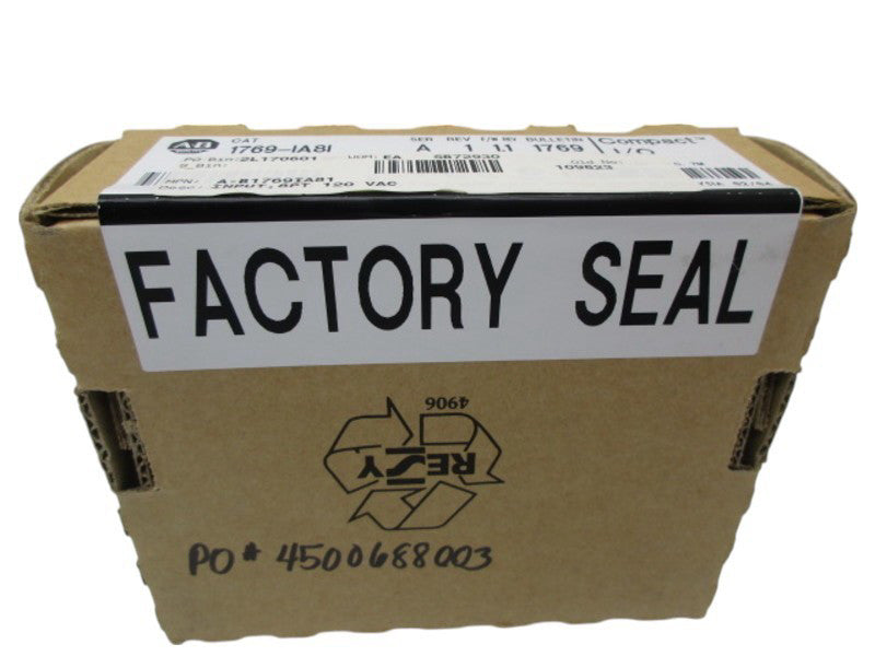 ALLEN BRADLEY COMPACT I/O 1769-IA81 SER A  F/W1.1 OUTPUT 2004  NSFS