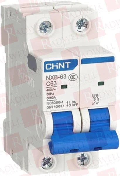 CHINT NXB-63-C63-2P / NXB63C632P (NEW NO BOX)