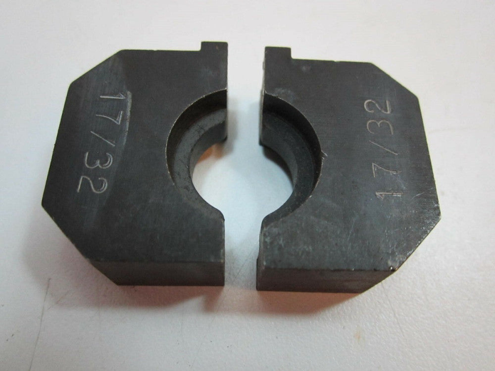 Thomas & Betts (BY28C) T&B 6 Ton Kearney 17/32 Compression Crimp O-Die Set 