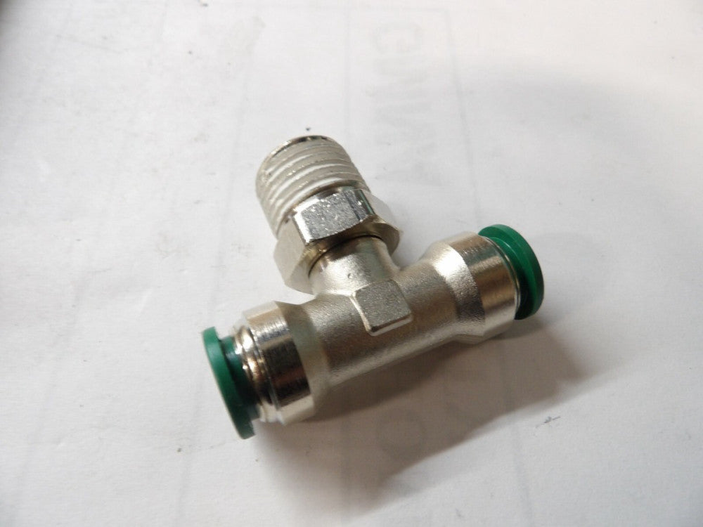 5) NEW NYCOIL 3/8" MALE X 1/2" TUBE SWIVEL BRANCH TEE FITTING H7286 *PACK OF 5