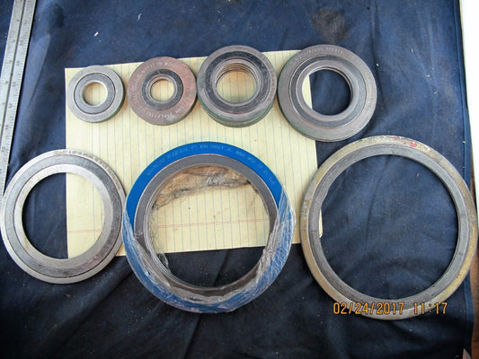 22 Piece Spiral Wound Gasket Assortment 
