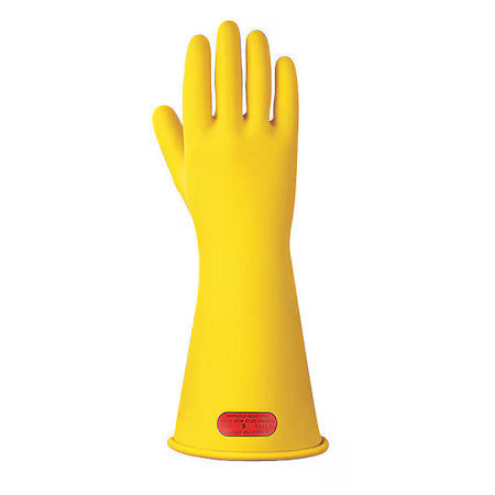 Ansell Class 1 Y 14 Electrical Gloves,Size 11,14" L,Pr