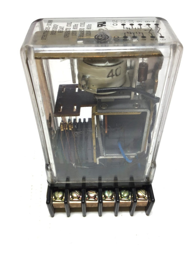Struthers-Dunn B255XBXP Relay Operate Coil 120V 60Hz