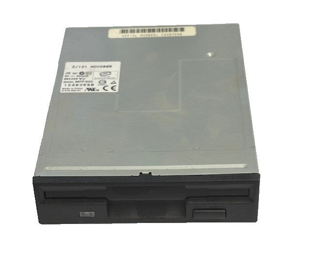 SONY FLOPPY DISC DRIVE MODEL MPF920 1.44 MB 5 VDC 960 MA 34 PIN CONNECTION