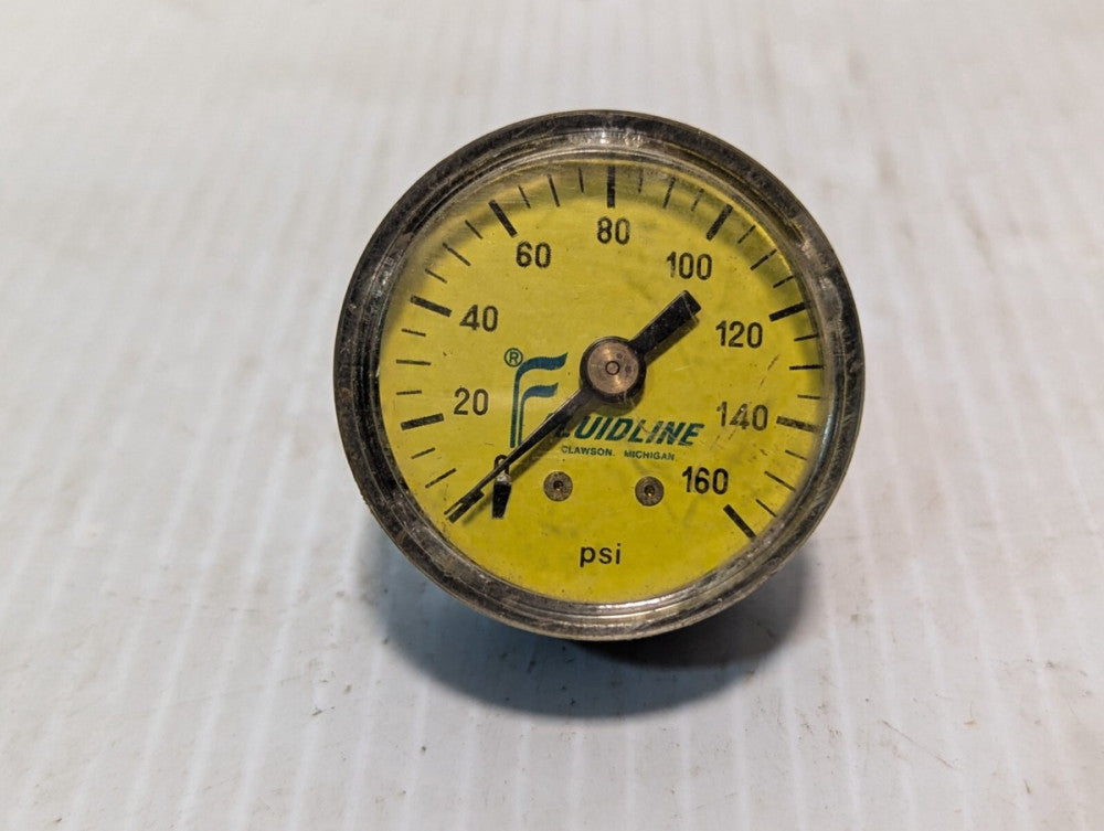 Fluidline 0160PN2X2CB Pressure Gauge