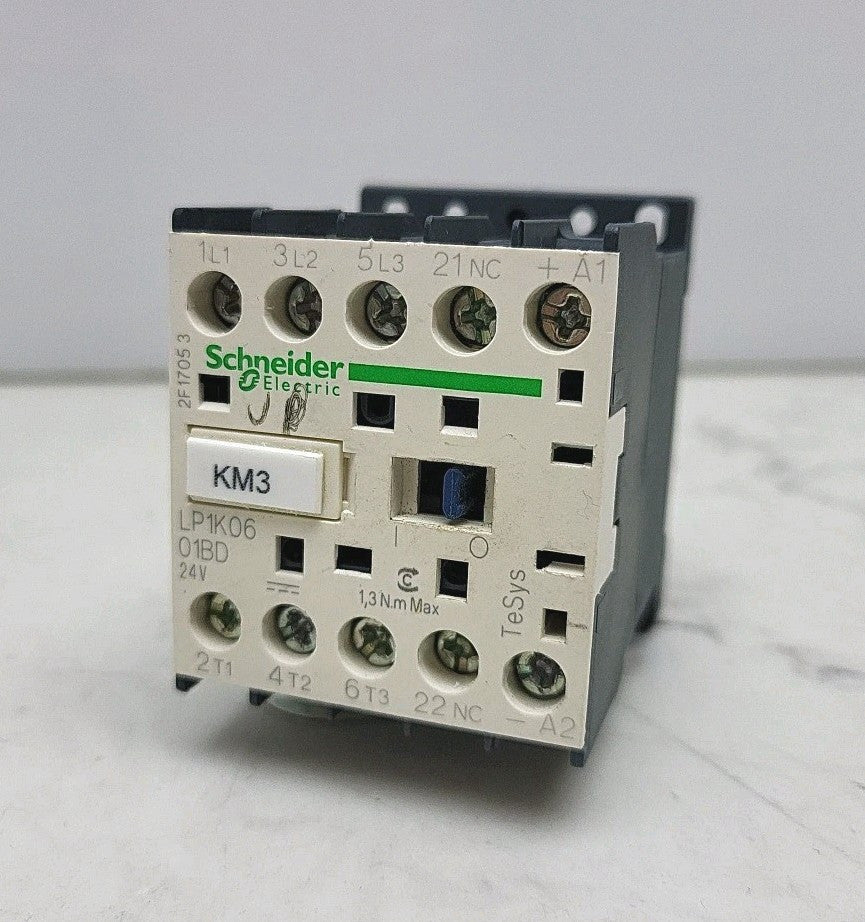 Schnieder Electric LP1K0601BD Contactor 24 Vdc Coil Used