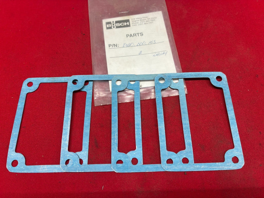 BUSCH GASKETS PART NUMBER: 0480.000.153 (LOT OF 4)