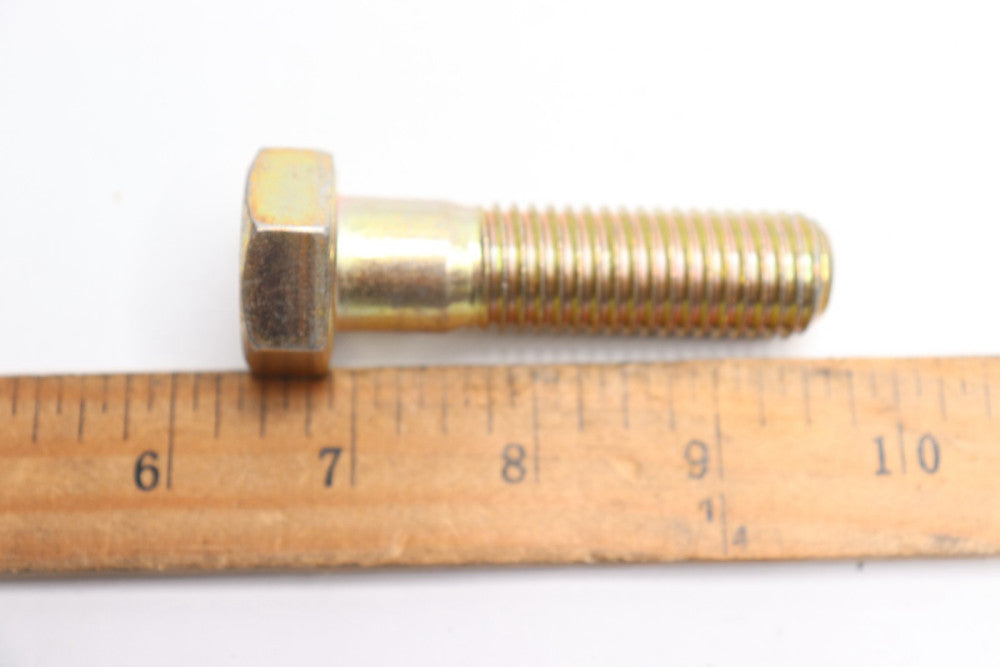 Fasteners Inc Hex Bolt Coarse Thread Yellow Zinc Plated Grade 8 3/4"-10 x 2-3/4"