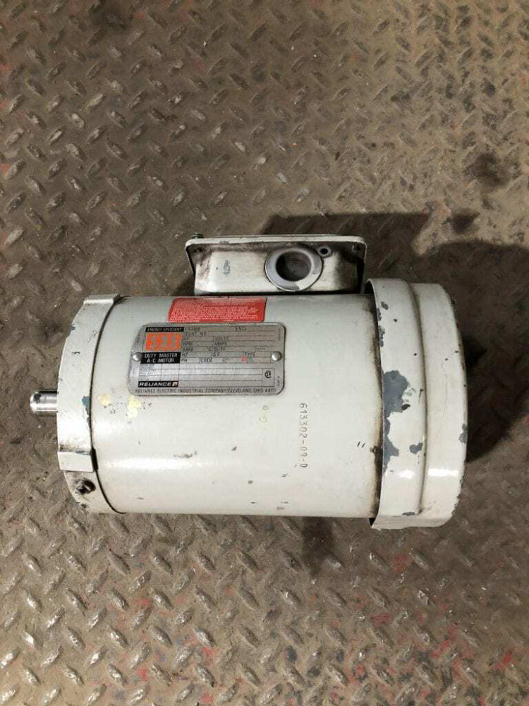 Reliance SXE EE10802 1HP AC Electric Motor 1725RPM 208V 3PH 60Hz TE FK145TC