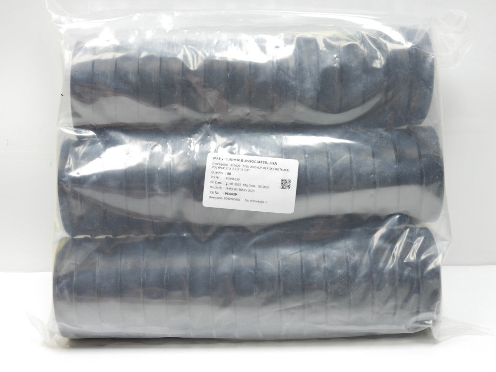 50-Pack 416829 3750 2000-625 Seal Black Urethane Poly Pack 2 x 2-3/4 x 5/8 inch