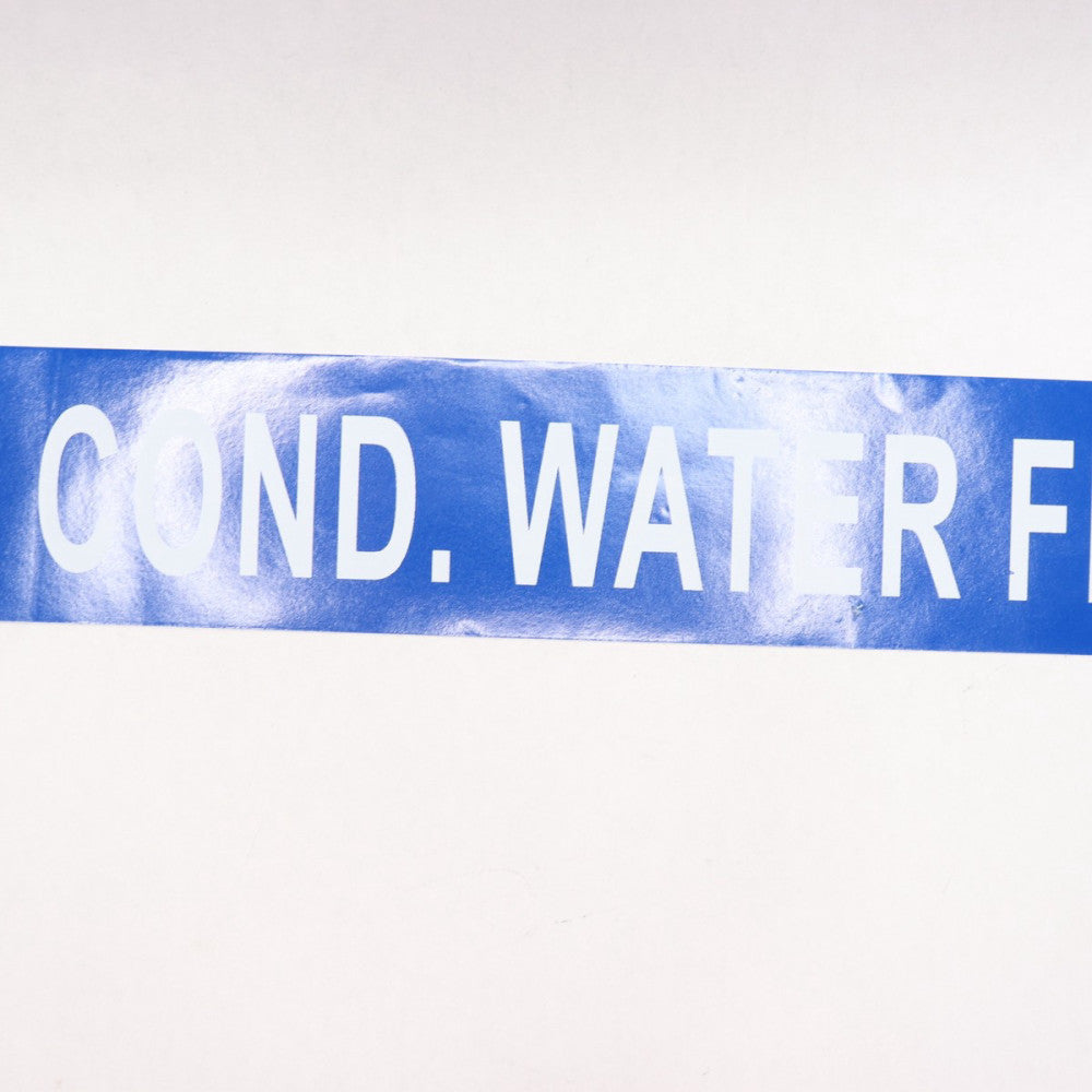 Filtered Water Pipe Label  14" X 2-1/4"