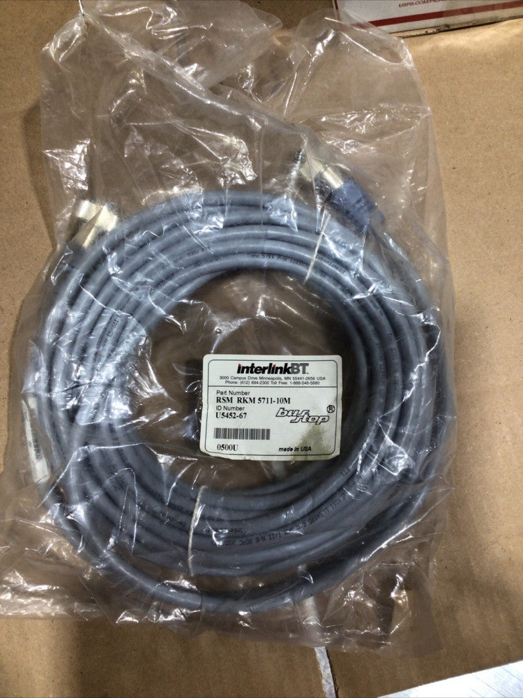 RSM RKM 5711-10M Cordset U5452-67 NOS