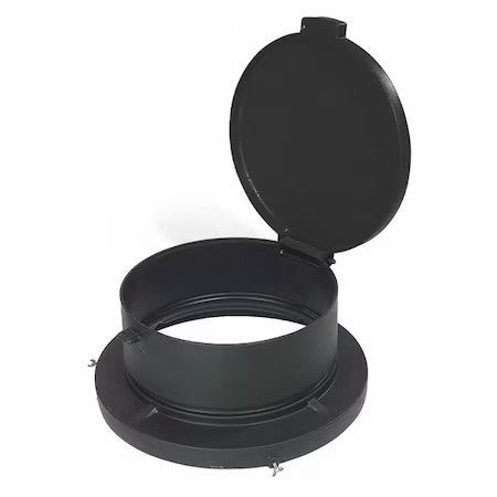 Pig Drm965-Bk Drum Lid,24-1/2" Outside Dia.,Black