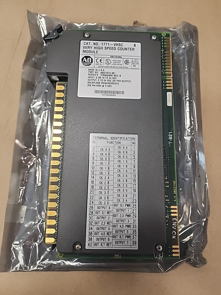 Allen-Bradley 1771-VHSC PLC-5 Very High Speed Counter Module, Series B