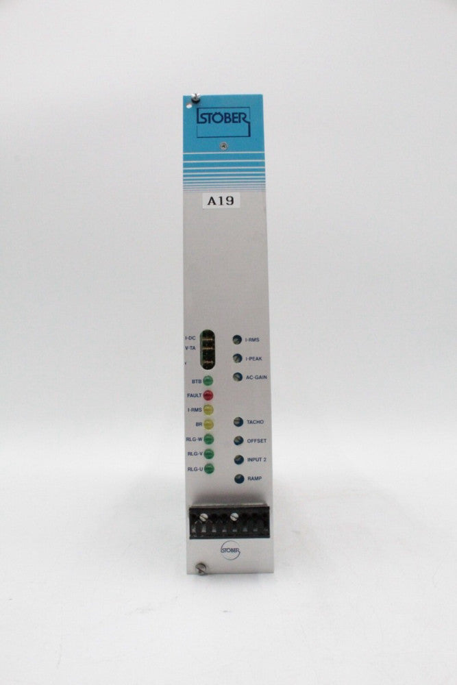 Stober Seidel 60WKS-CE240/6PB Analog Servo Amplifier Unit