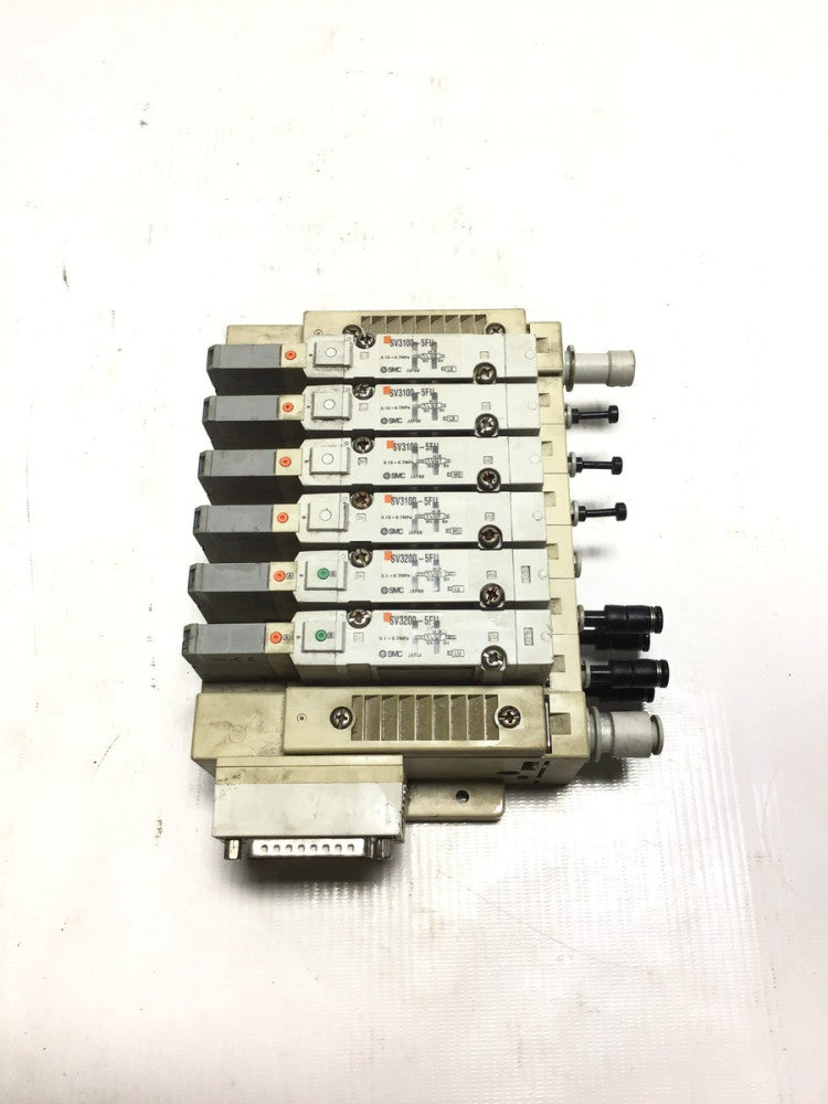 SMC SV3200-5FU Pneumatic Manifold Solenoid Valve 0.1-0.7MPa