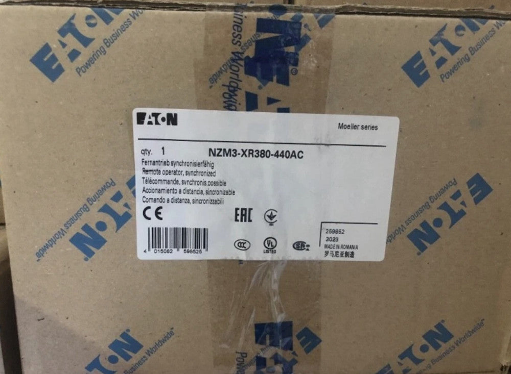 One Brand New EATON NZM3-XR380-440AC Remote Electric Operator Breaker