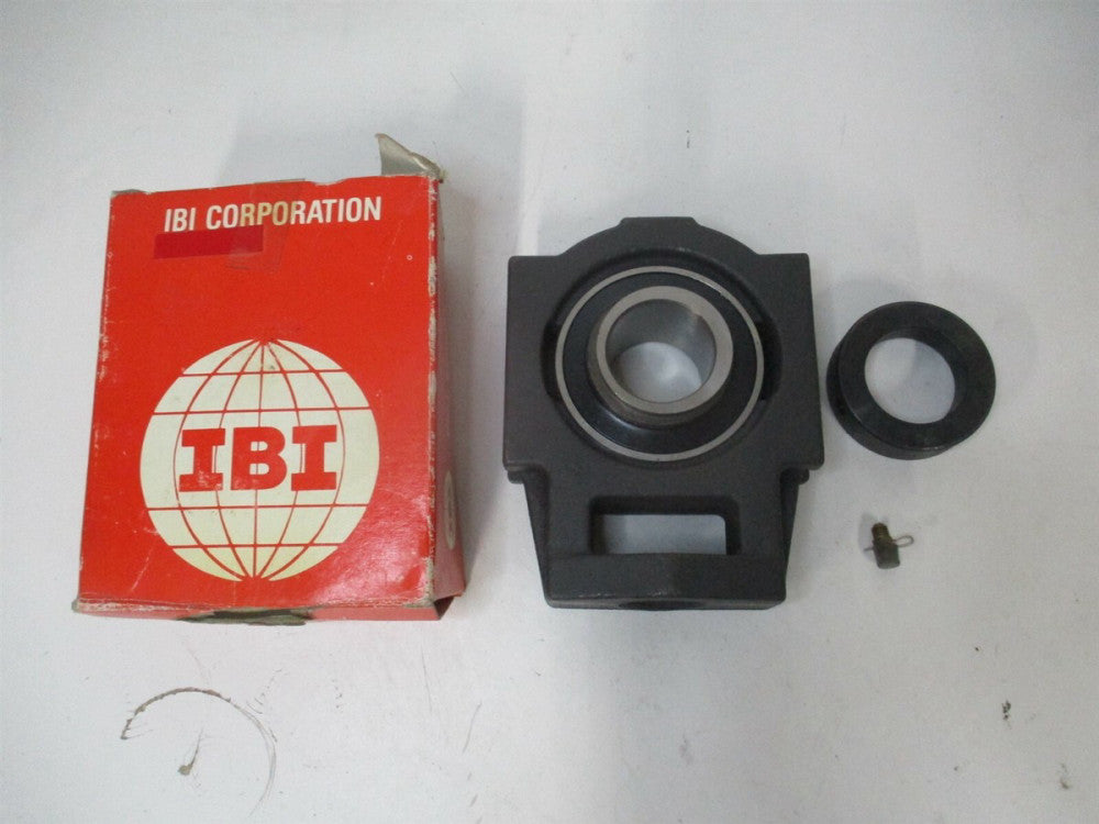 IBI (UCT 208-24) 1-9/64" x 4-31/64" x 5-43/64" Cast Iron Take-Up Ball Bearing 