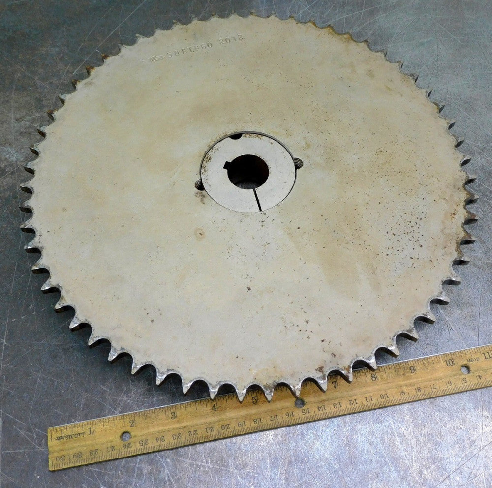 Martin 50BTB60 2012 Roller Chain Sprocket #50 60 Teeth  1-1/8" Bore