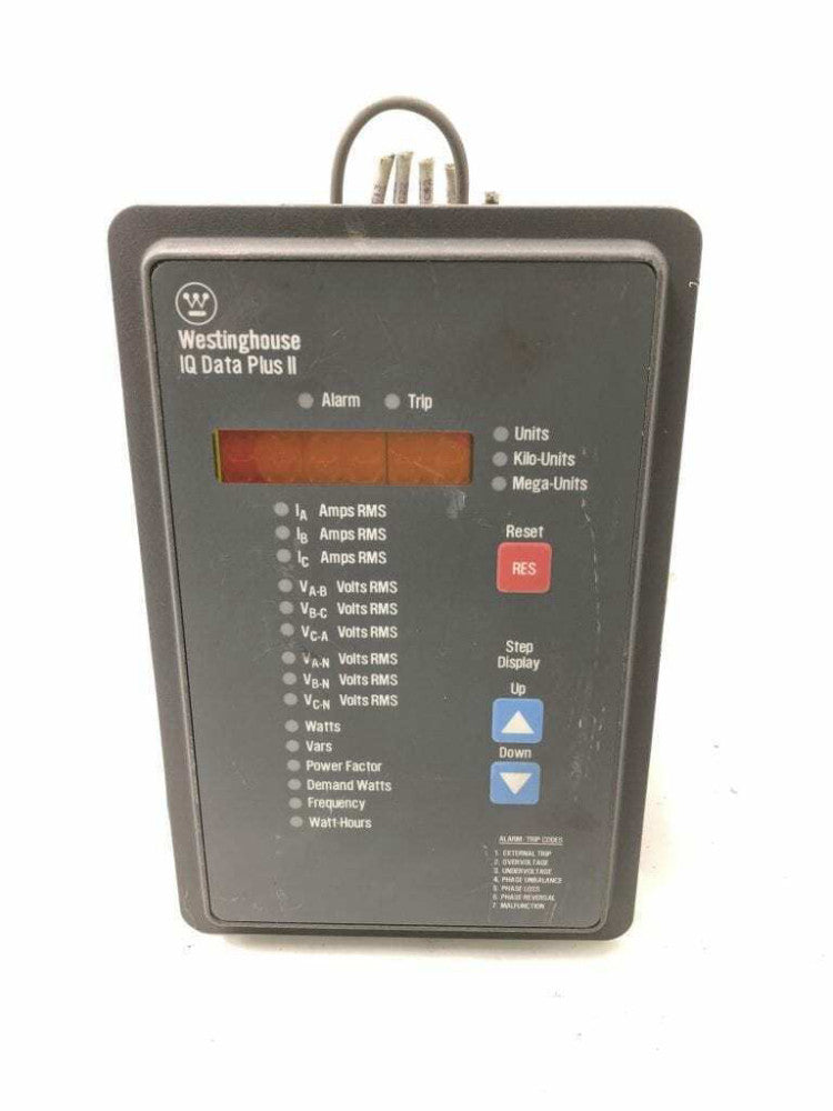 Westinghouse IQ DATA PLUS II 5281C55G01 Line Metering & Protection System 3PH