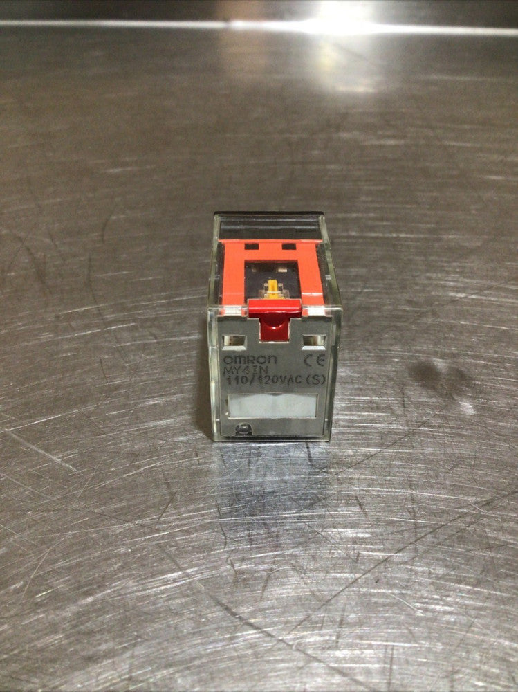 OMRON MY4IN Relay 30VDC, 110-120VAC, NOS Surplus