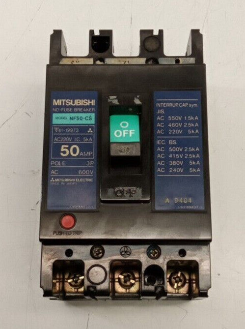 Mitsubishi NF50-CS 50A Circuit Breaker