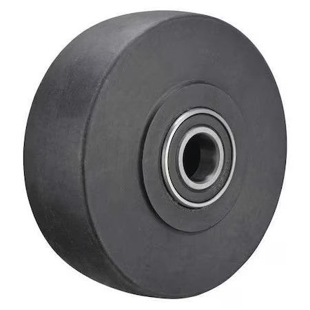 Zoro Select P-Nmb-040X020/050K Caster Wheel,Polymer,4 In.,3000 Lb.