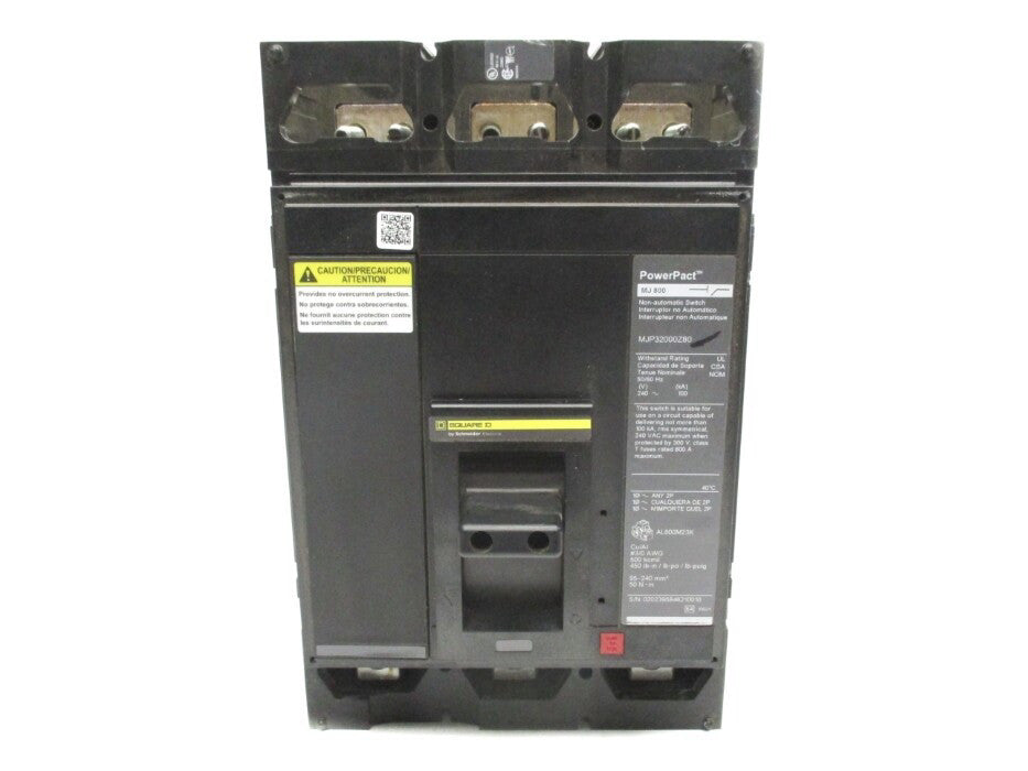 SQUARE D MJP32000Z80 240V UNMP