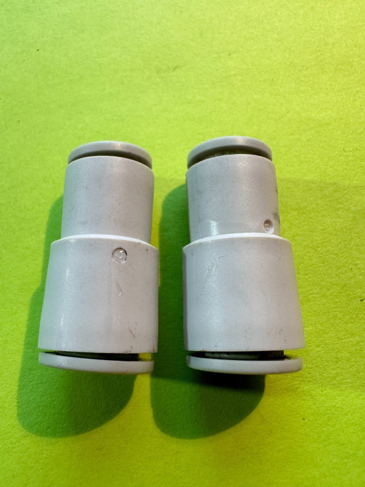 SMC KQ2H08-10 Connector 8mm x 10mm Lot of 2 - New Old Stock Fast Ship