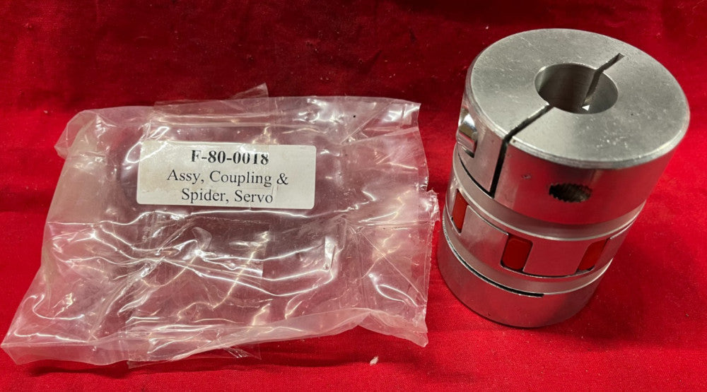 UNBRANDED F-80-0018 FLEXIBLE JAW COUPLING BORE: 15/16"